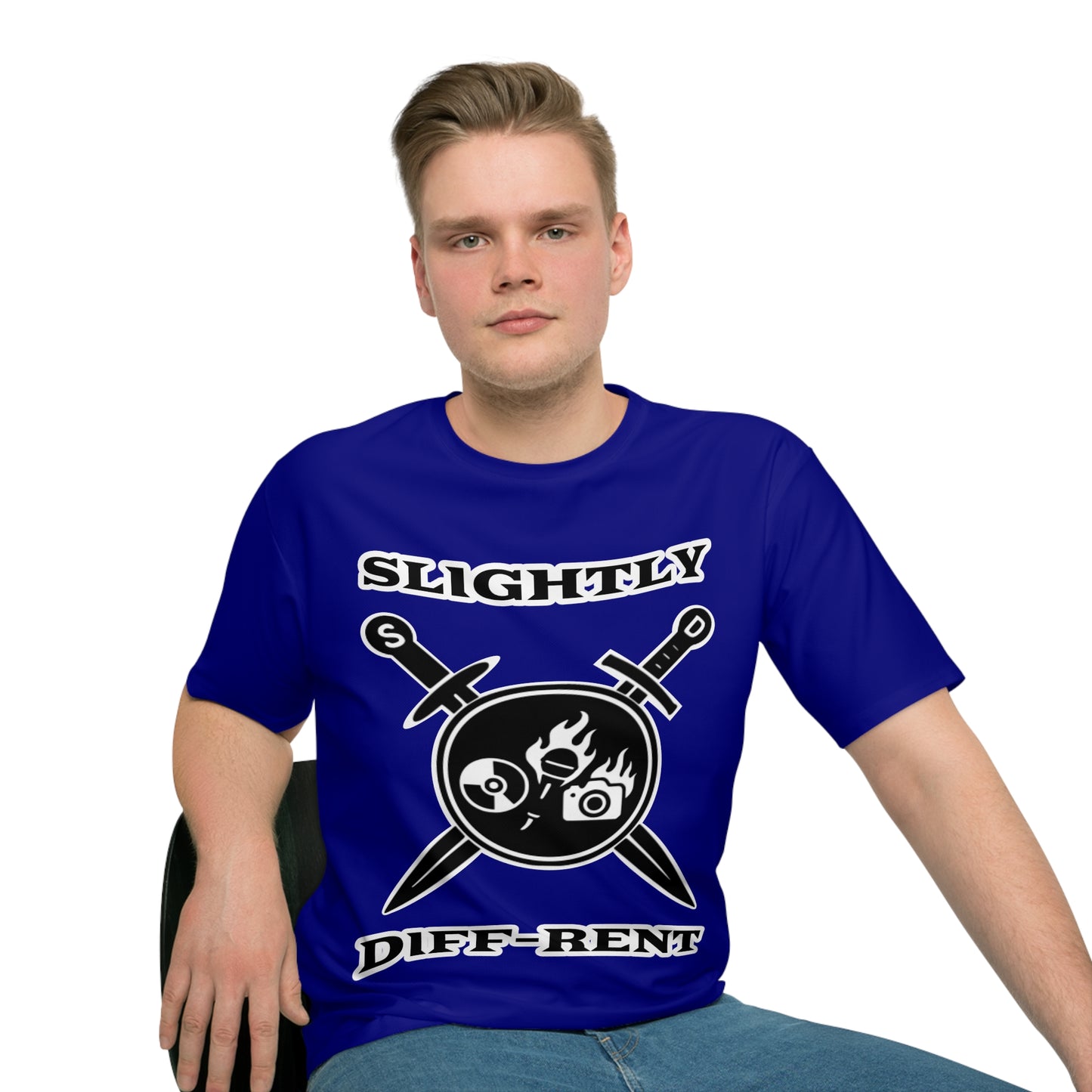 Slightly Diff-Rent T-Shirt (Dark Blue)