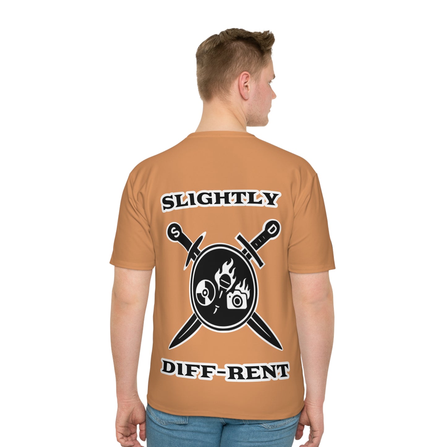 Slightly Diff-Rent T-Shirt (Tan/Peach)