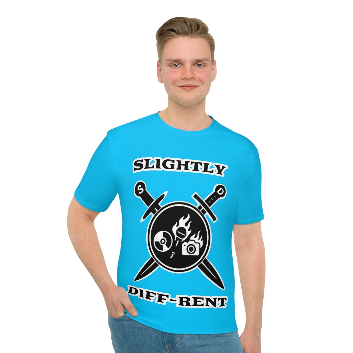 Slightly Diff-Rent T-Shirt (Light Blue)