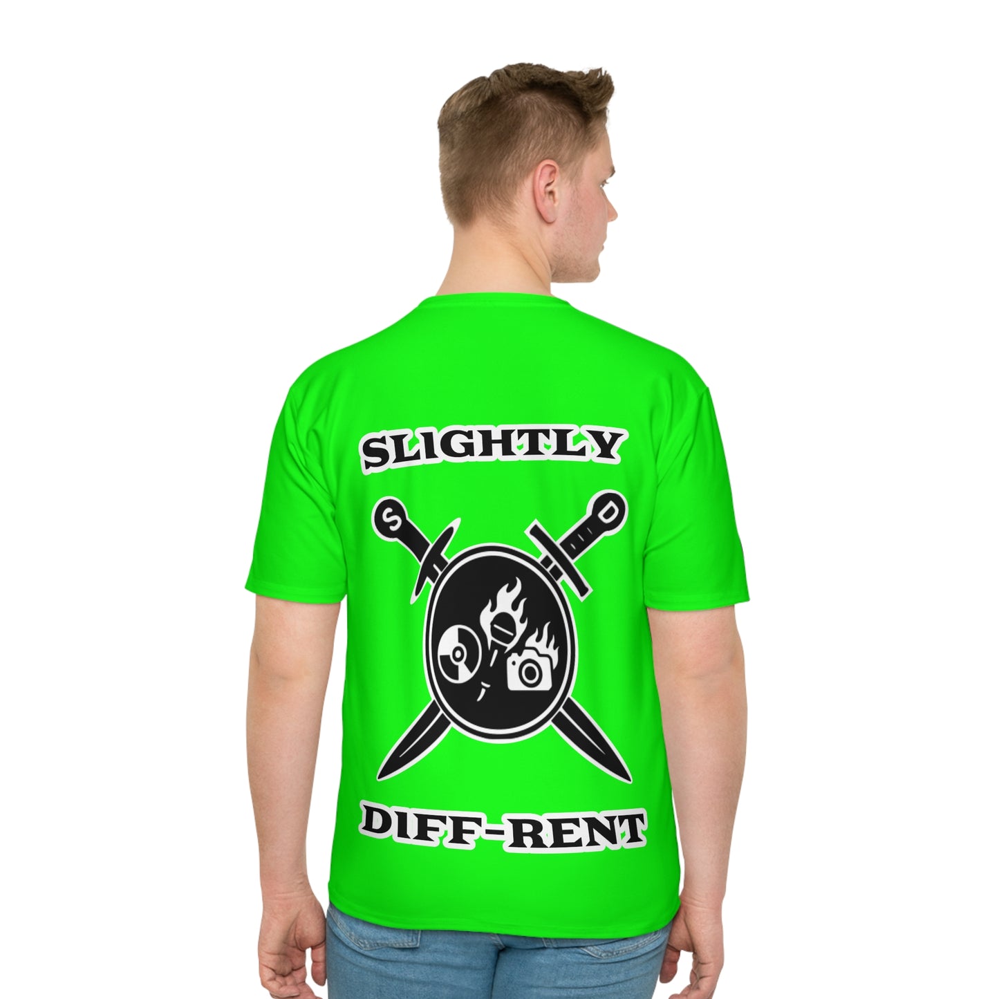 Slightly Diff-Rent T-Shirt (Lime Green)
