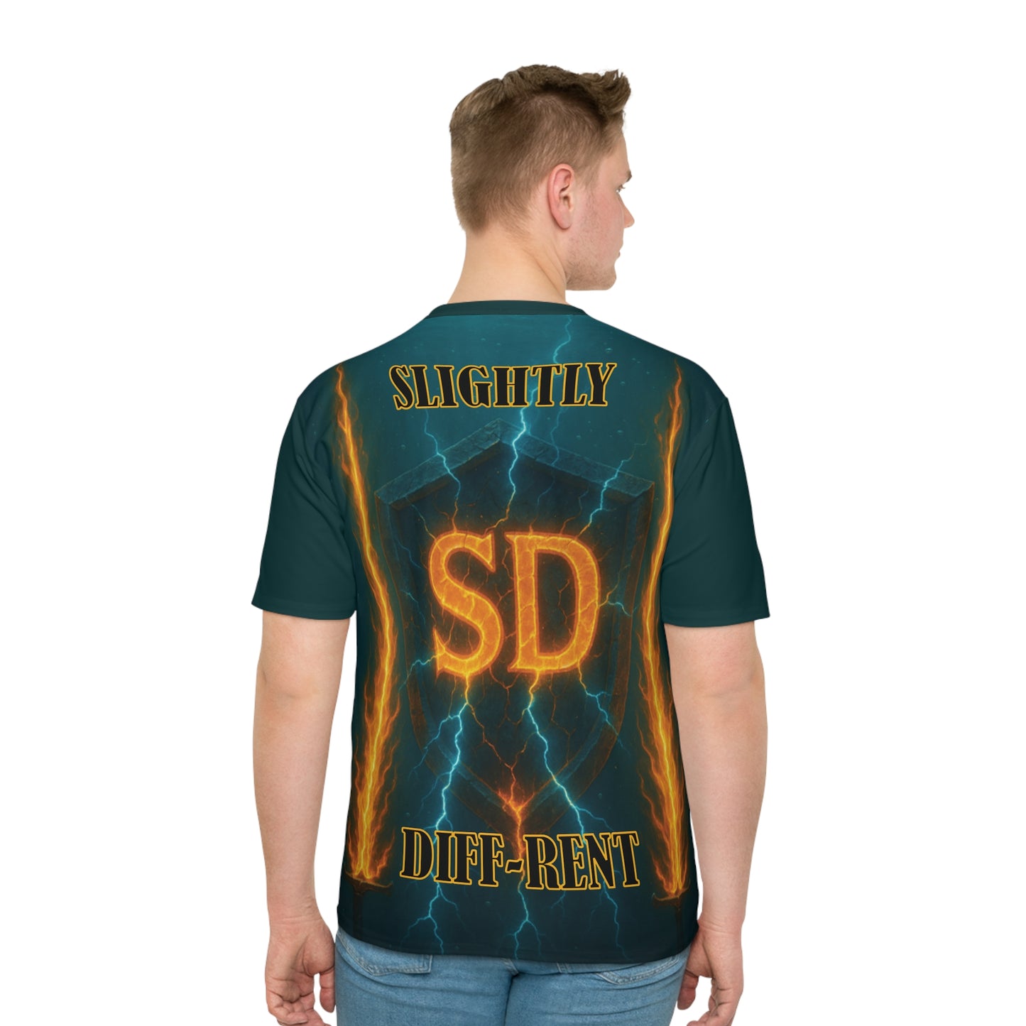 Slightly Diff-rent Lightning T-Shirt design #2