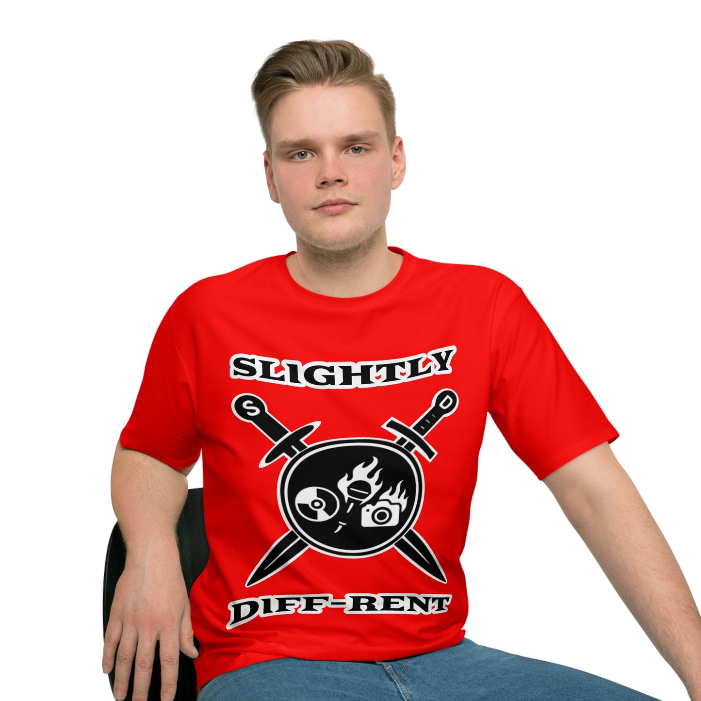 Slightly Diff-Rent T-Shirt (Red)