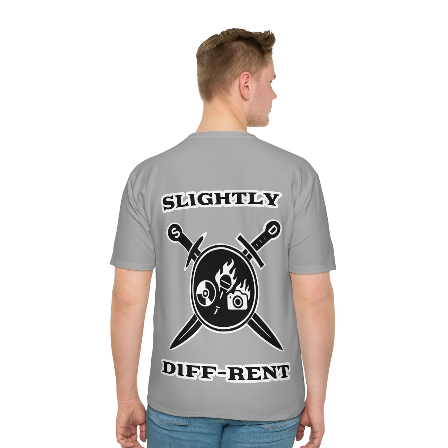 Slightly Diff-Rent T-Shirt (Light Grey)
