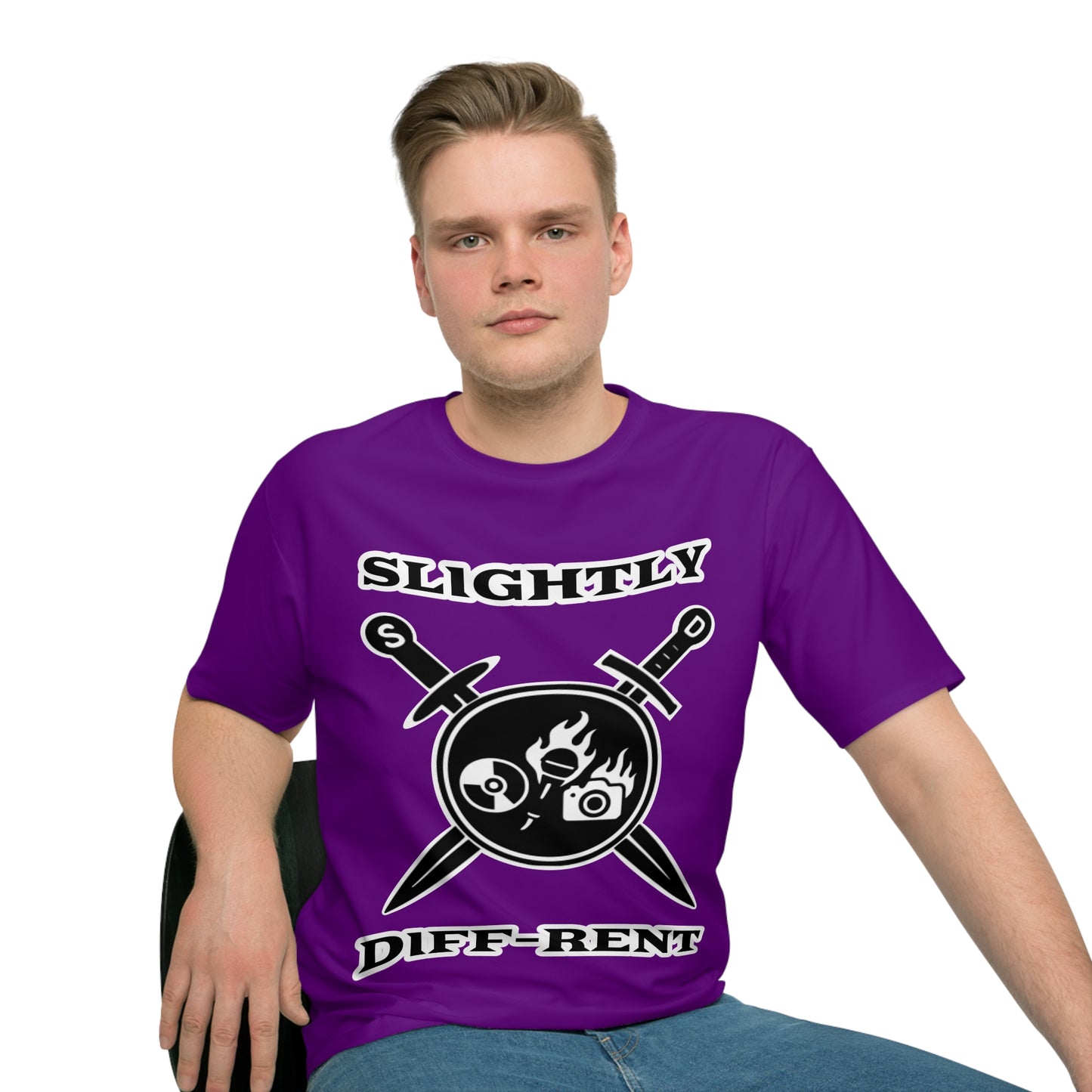 Slightly Diff-Rent T-Shirt (Purple)