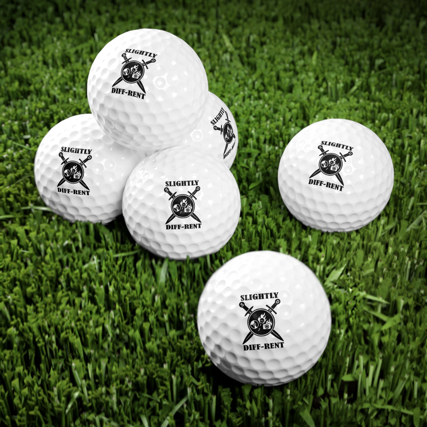 Slightly Diff-rent Golf Balls