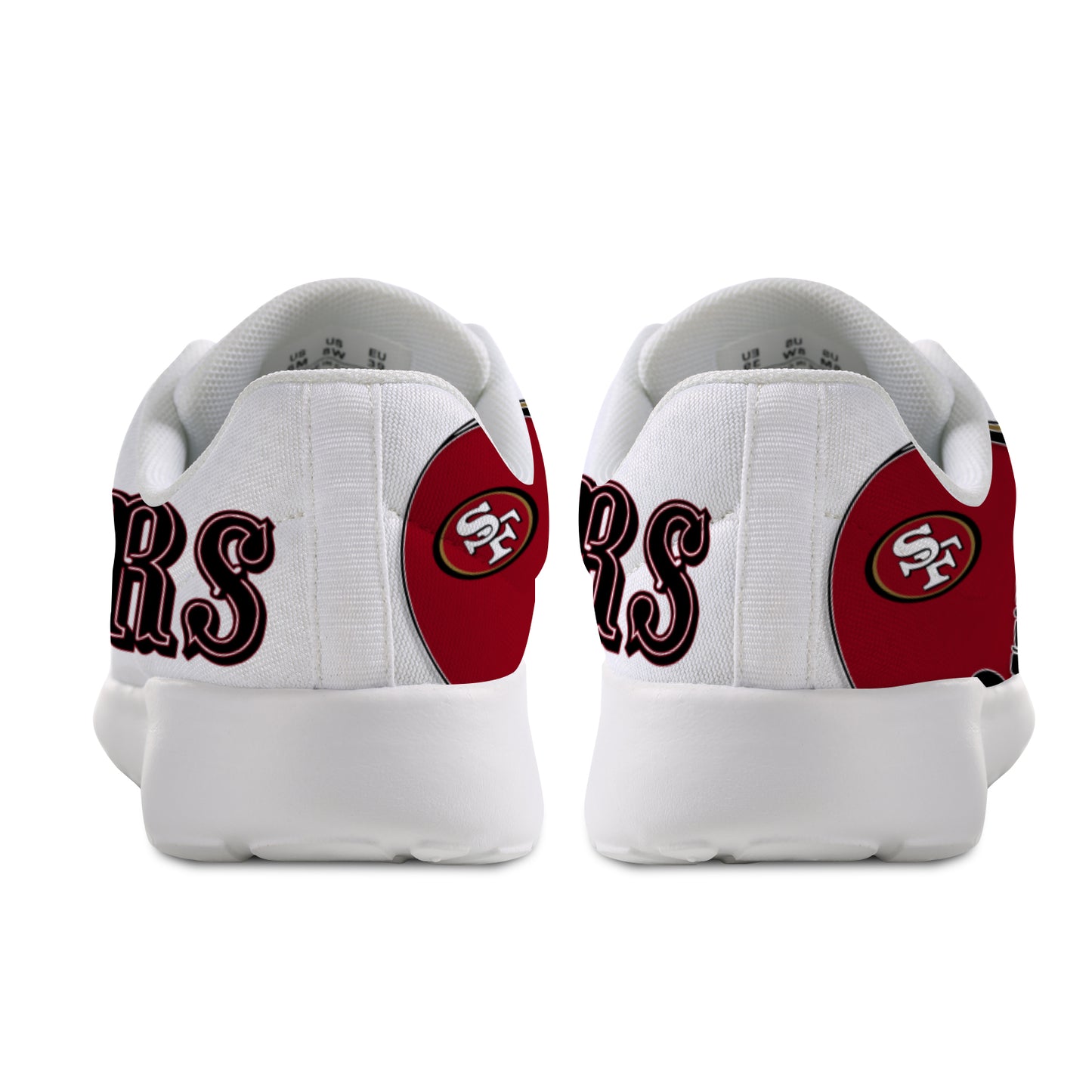 49ers Inspired Men's Athletic Shoes