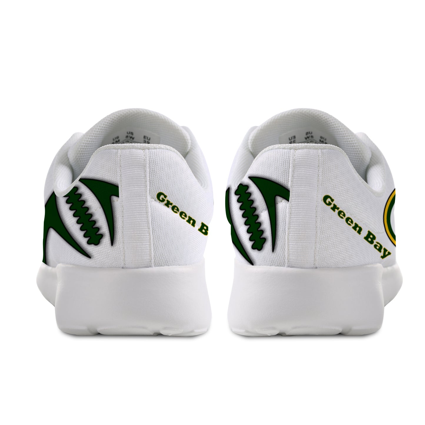Packers Inspired Men's Athletic Shoes