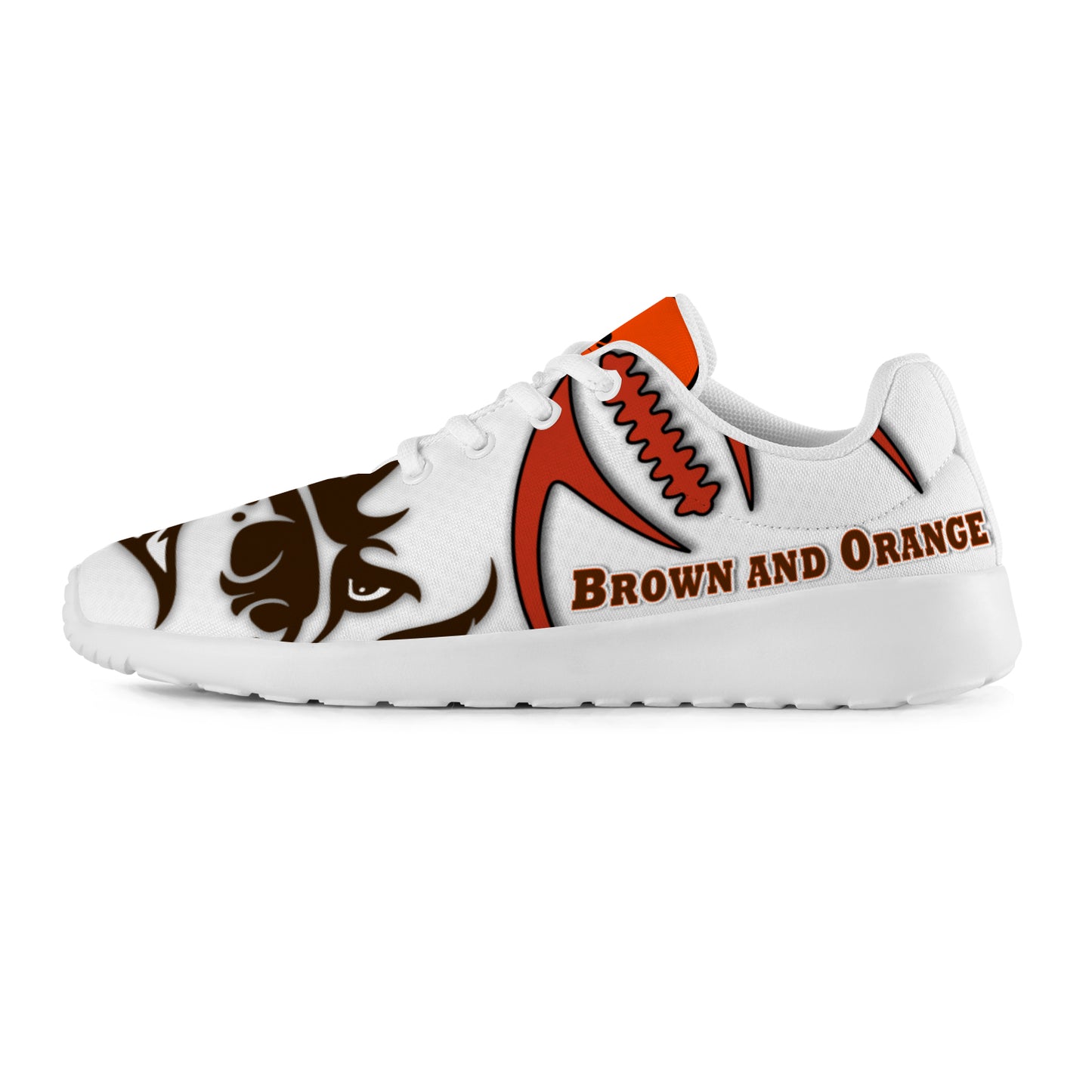 Browns Inspired Men's Athletic Shoes