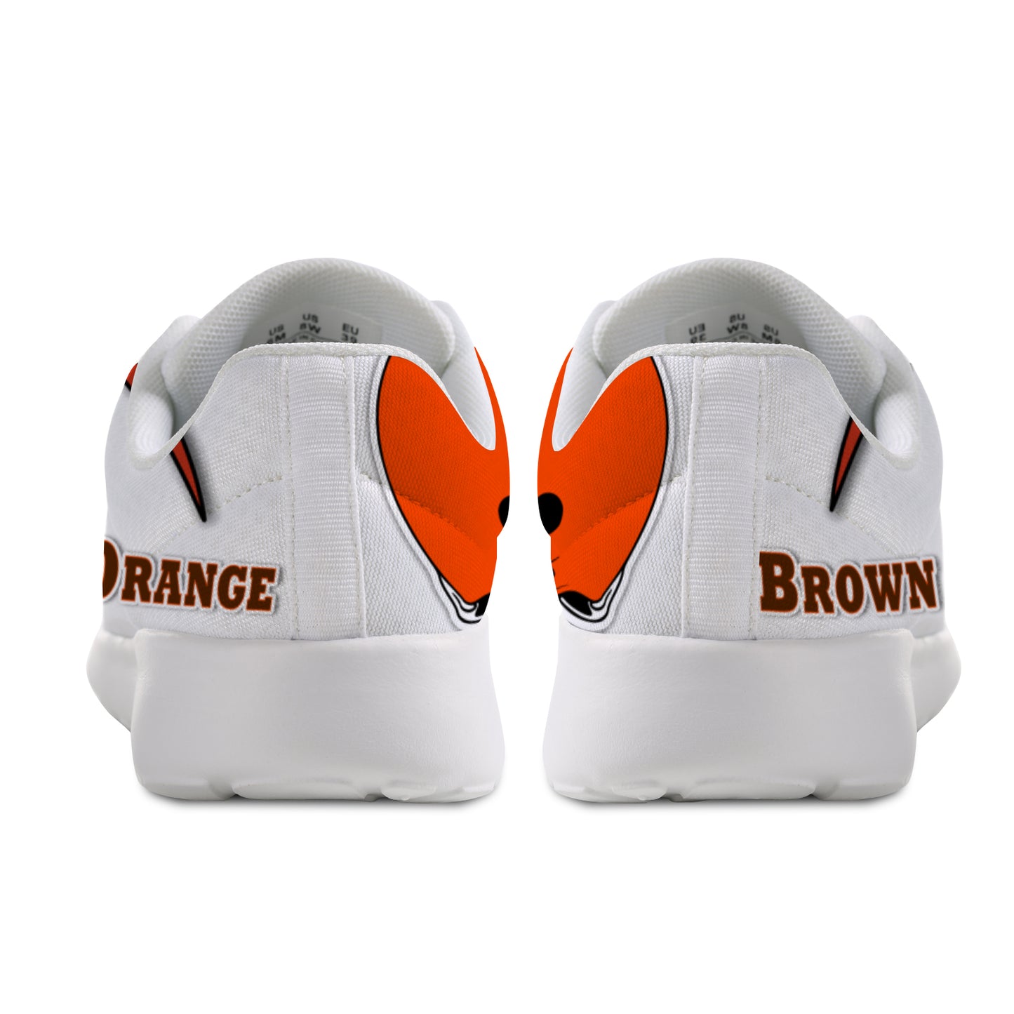 Browns Inspired Men's Athletic Shoes