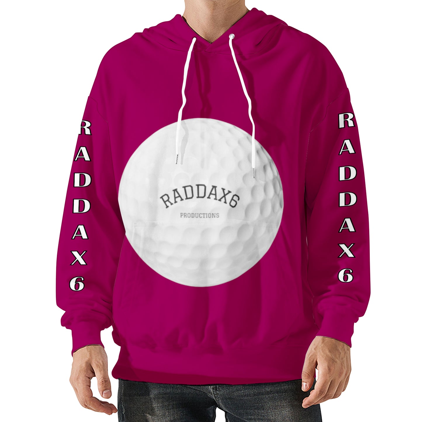 Slightly Diff-rent Golf Ball Hoodie (USA Size) (Model H13)