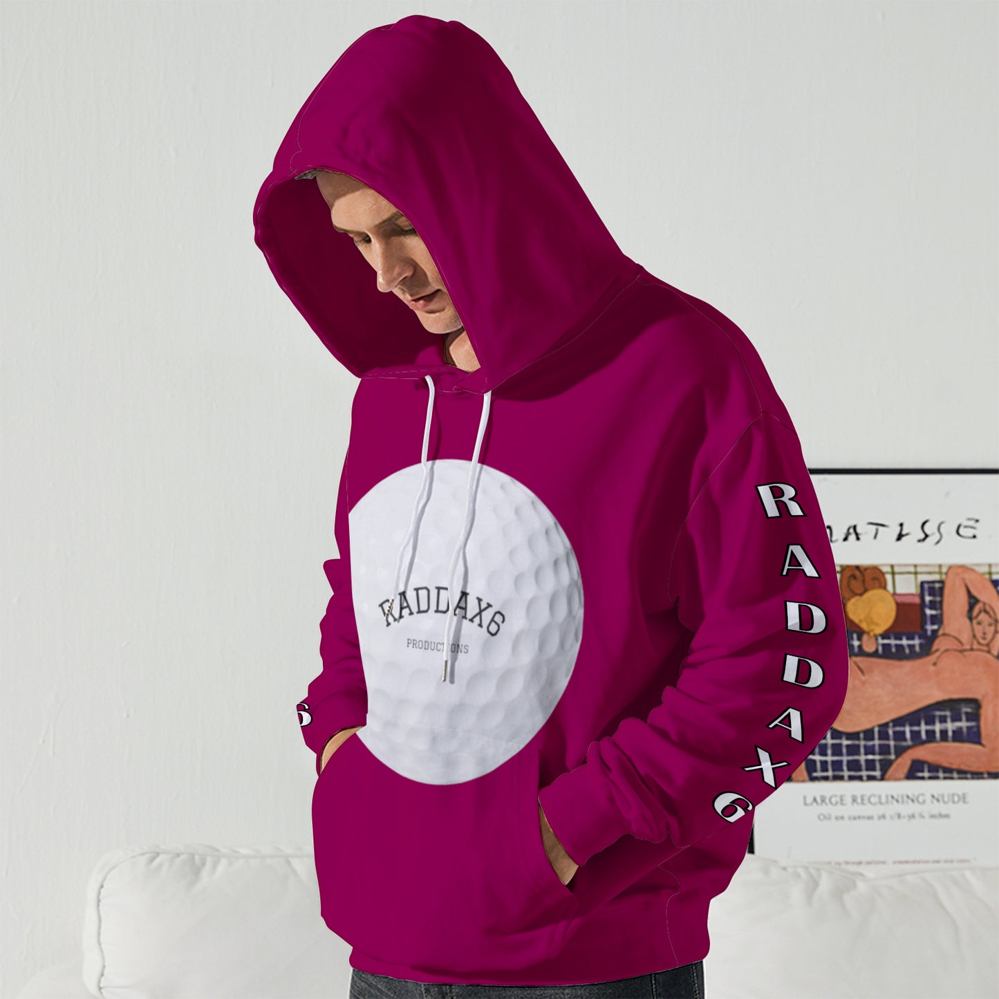 Slightly Diff-rent Golf Ball Hoodie (USA Size) (Model H13)