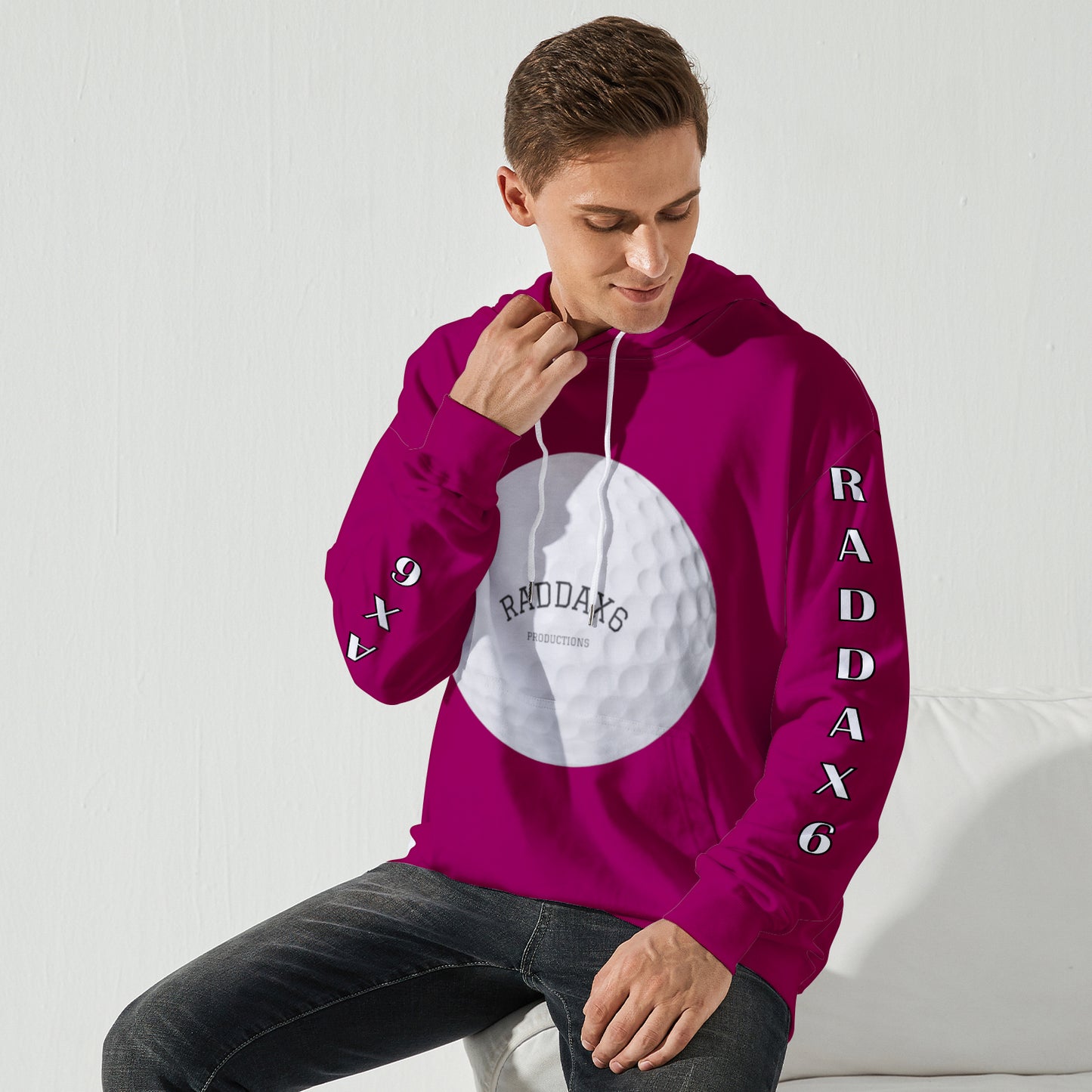 Slightly Diff-rent Golf Ball Hoodie (USA Size) (Model H13)