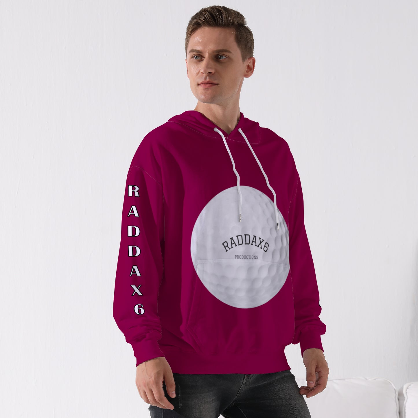 Slightly Diff-rent Golf Ball Hoodie (USA Size) (Model H13)