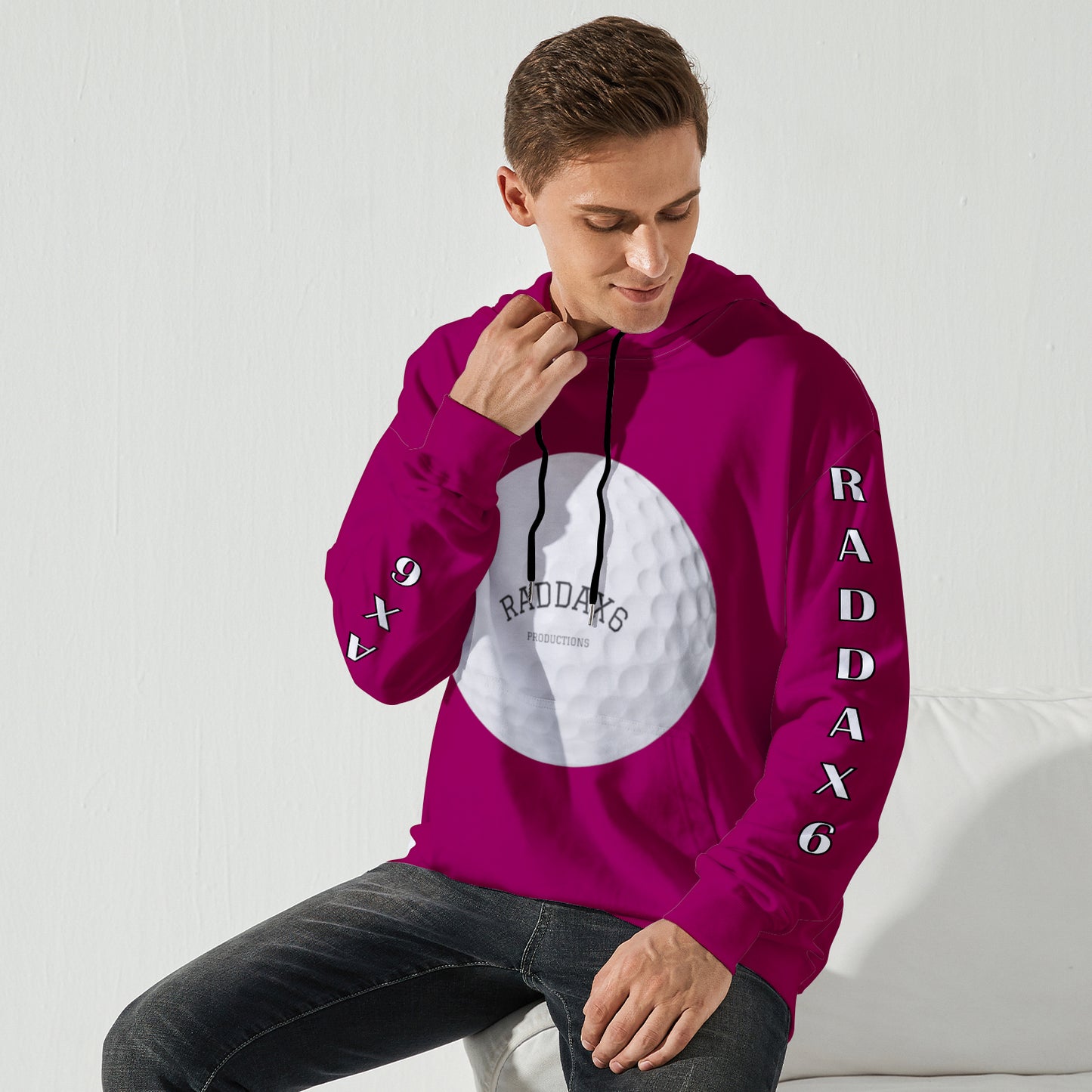 Slightly Diff-rent Golf Ball Hoodie (USA Size) (Model H13)