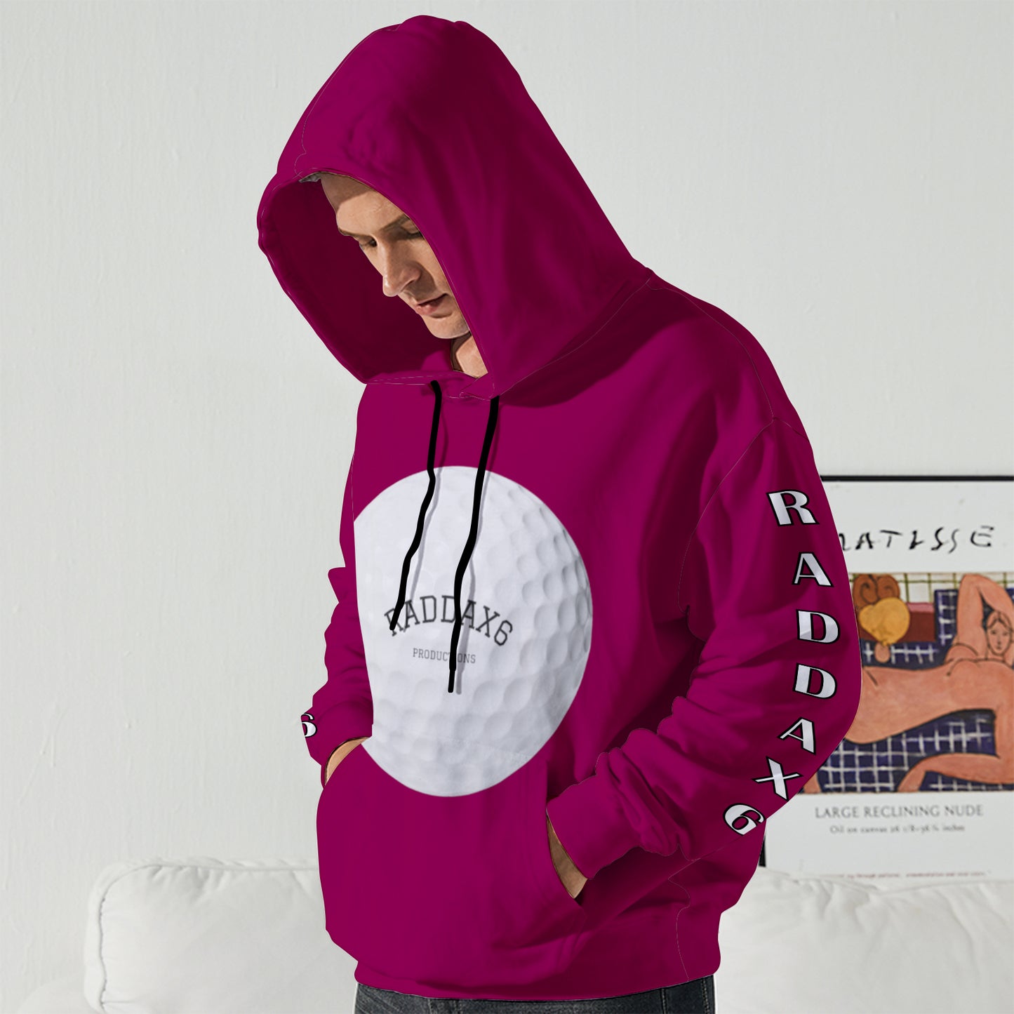 Slightly Diff-rent Golf Ball Hoodie (USA Size) (Model H13)