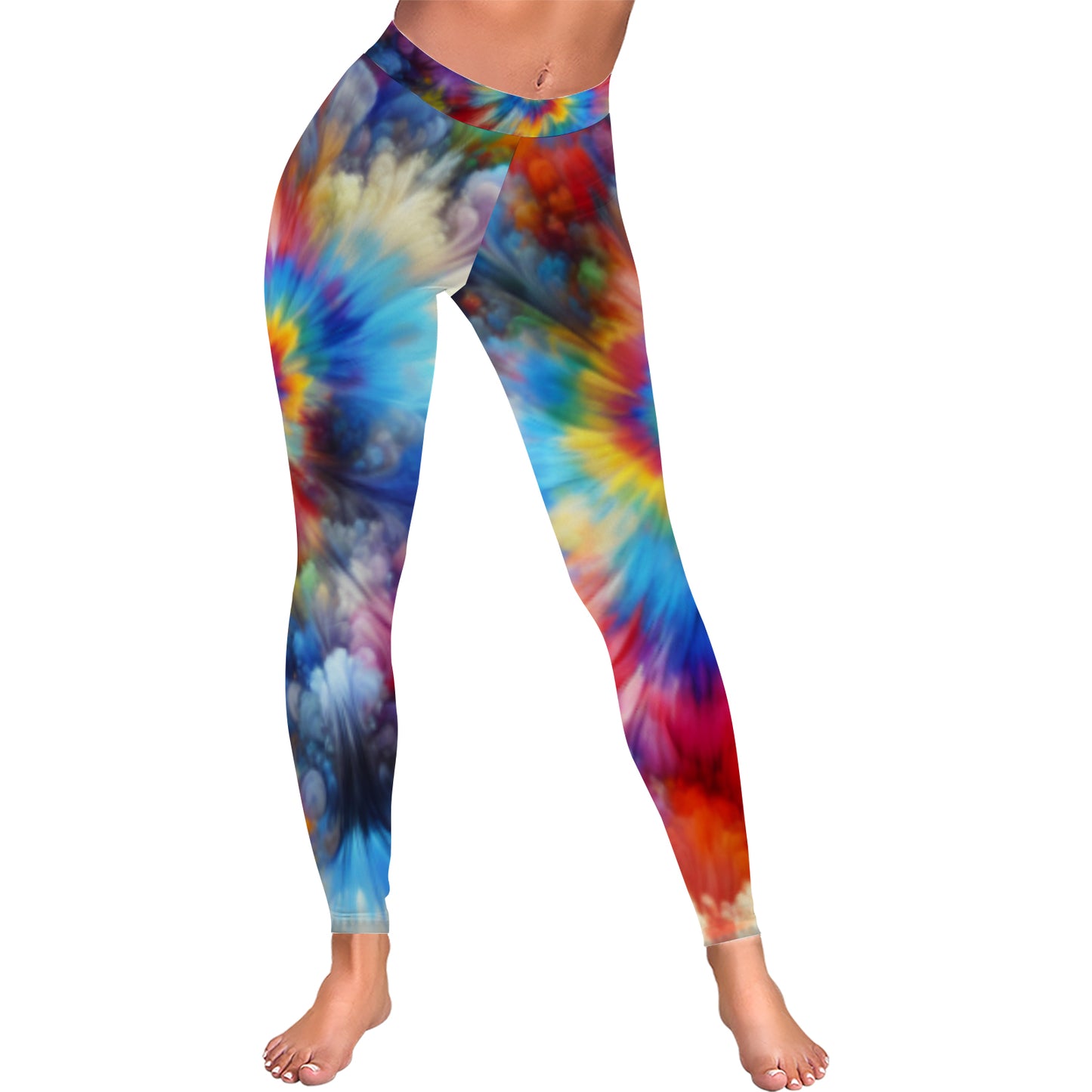 Slightly Diff-rent Leggings (tie-dye)