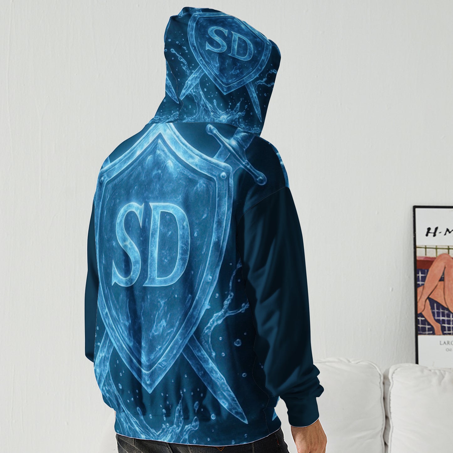 Slightly Diff-rent Splash Shield Hoodie