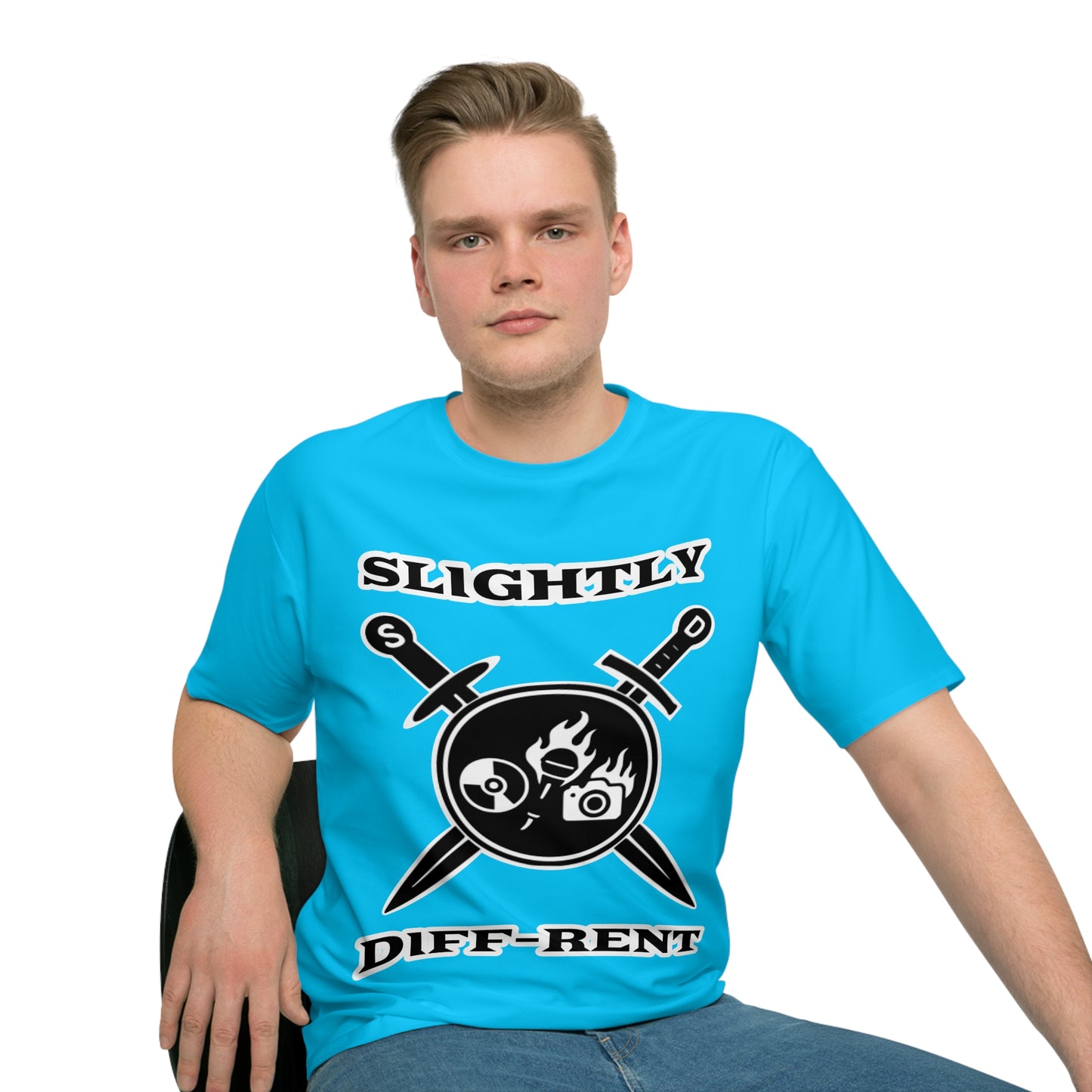 Slightly Diff-Rent T-Shirt (Light Blue)