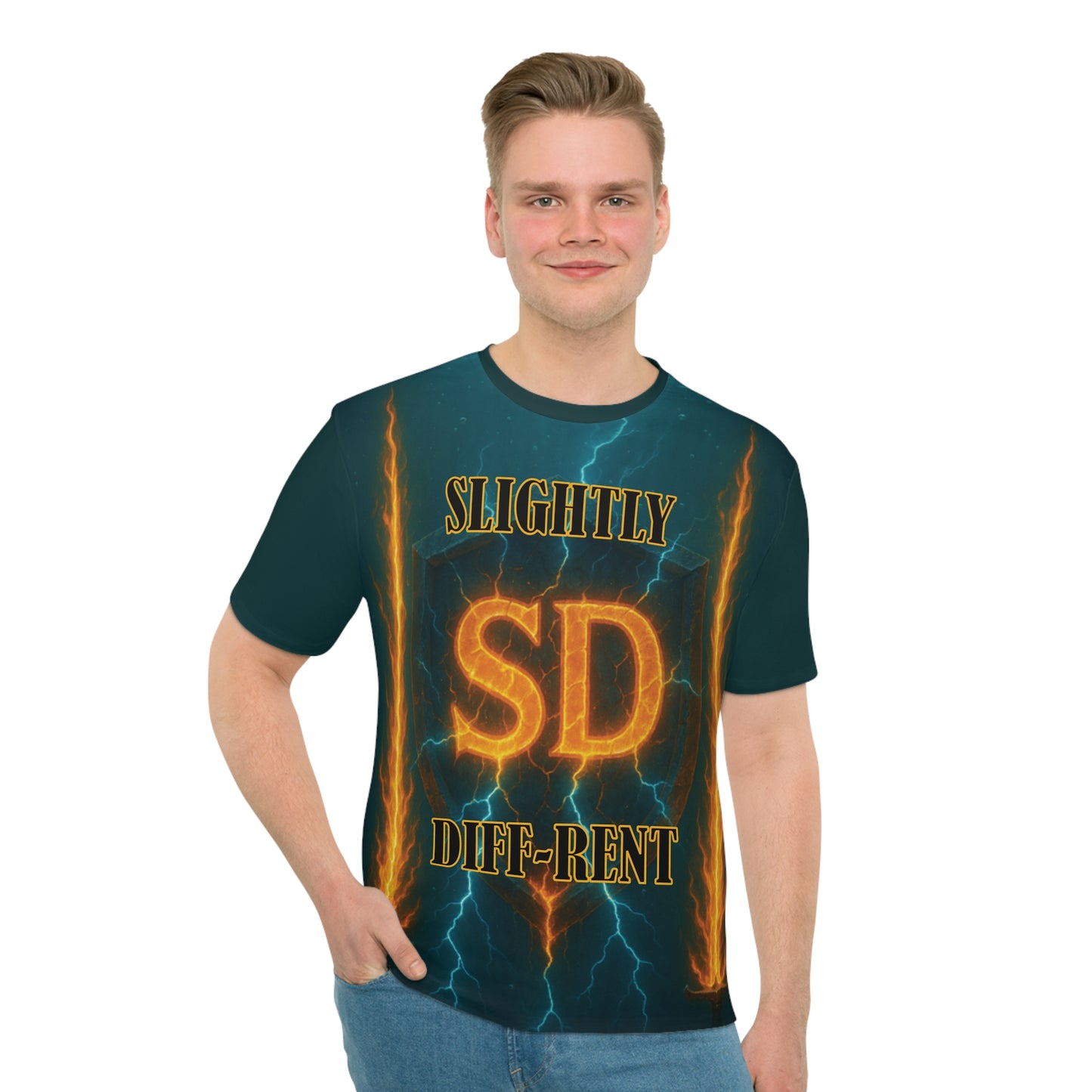 Slightly Diff-rent Lightning T-Shirt design #2