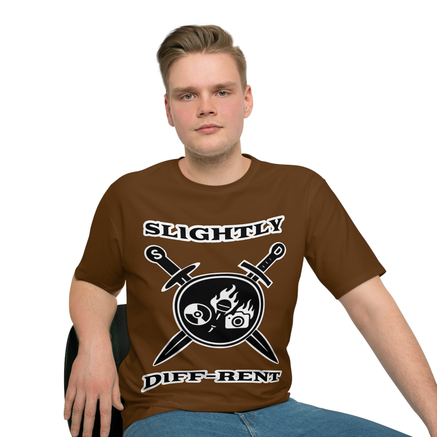 Slightly Diff-Rent T-Shirt (Brown)