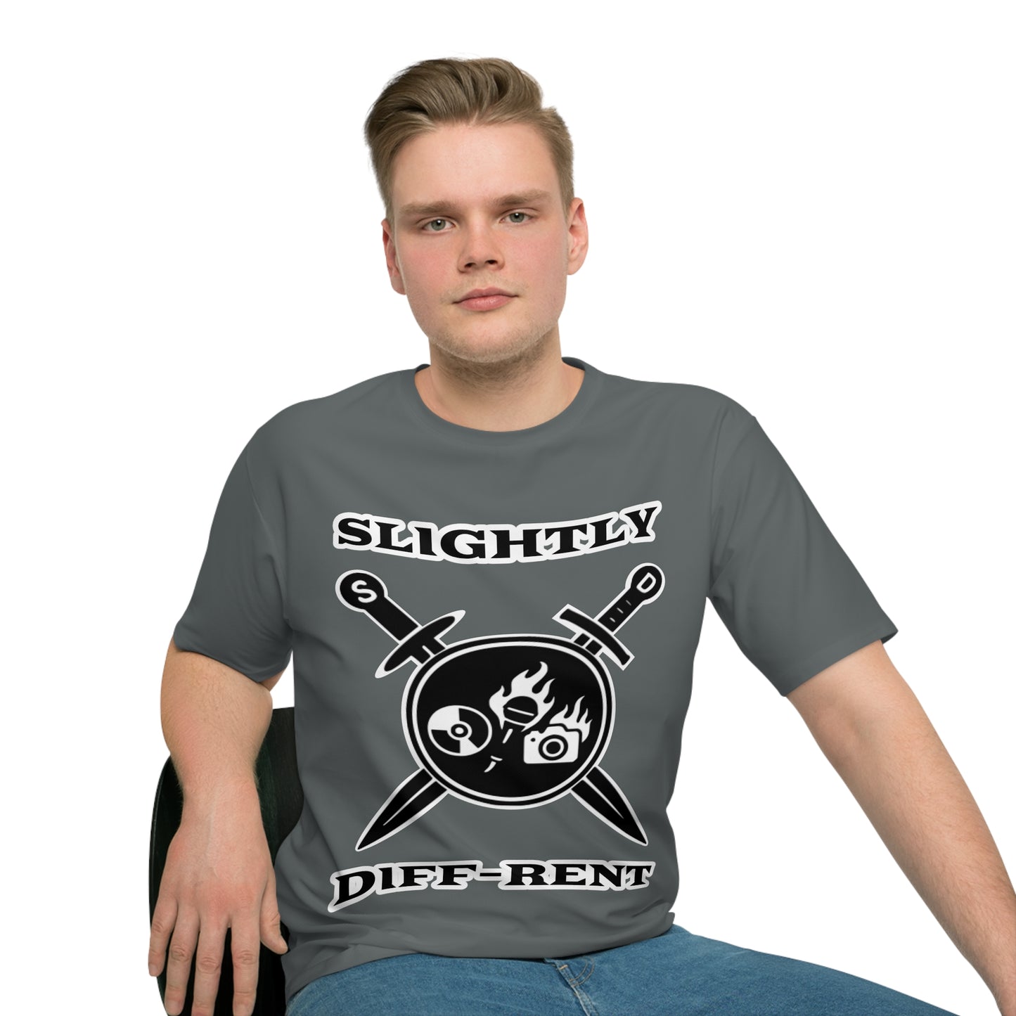 Slightly Diff-Rent T-Shirt (Dark Grey)