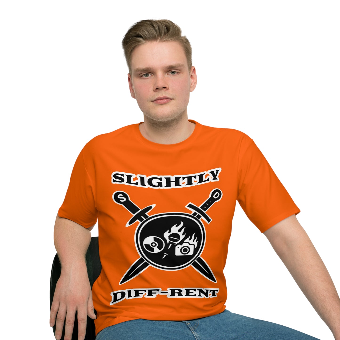 Slightly Diff-Rent T-Shirt (Orange)