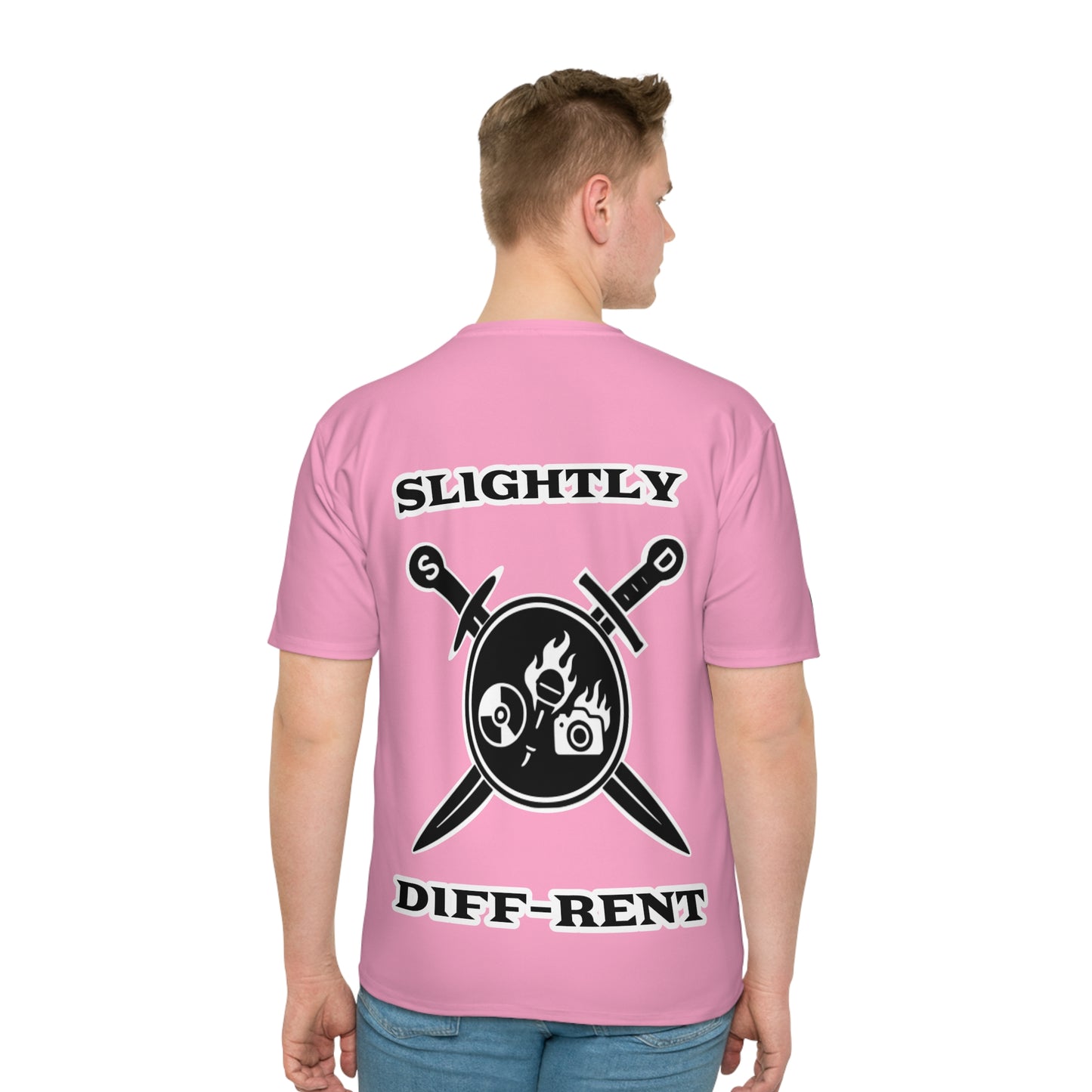 Slightly Diff-Rent T-Shirt (Light Pink)