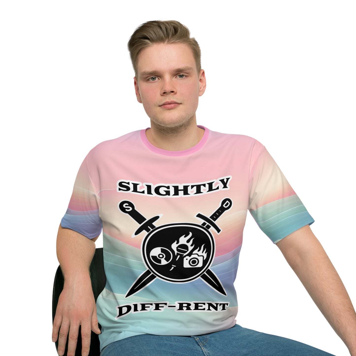 Slightly Diff-Rent T-Shirt (Pastel Tie-Dye)