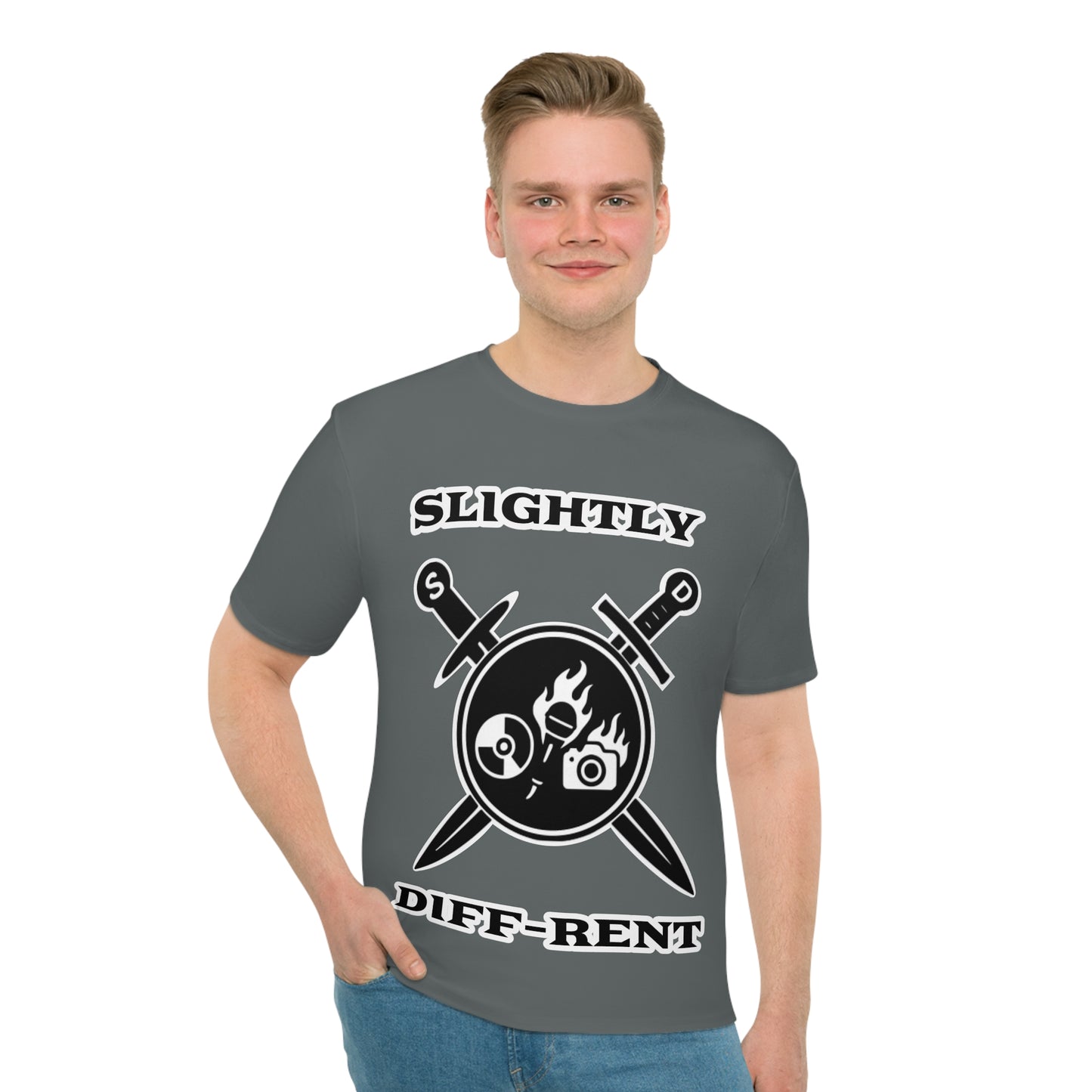 Slightly Diff-Rent T-Shirt (Dark Grey)