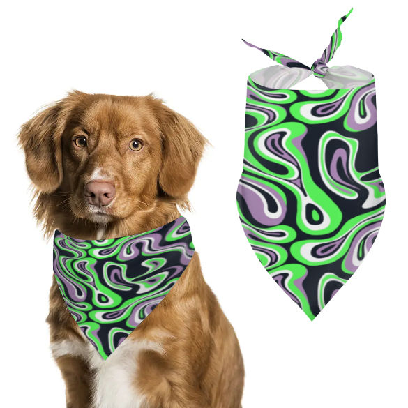 Apple Wave Pet Scarf
