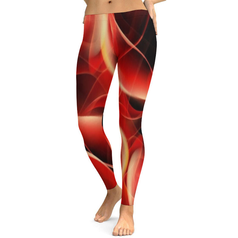 Flamin' Yoga Pants