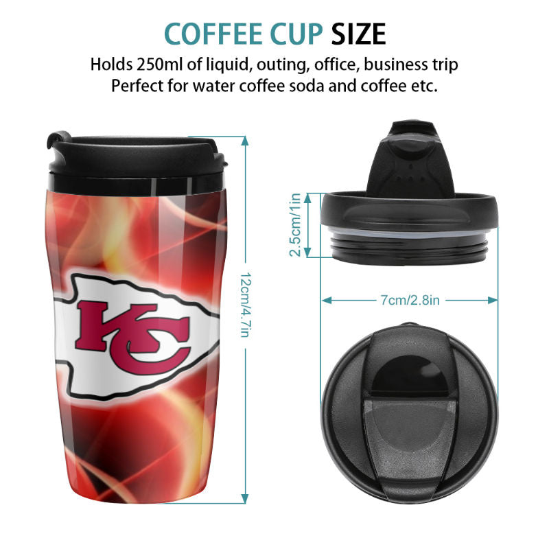 Chiefs Inspired Travel Coffee Cup