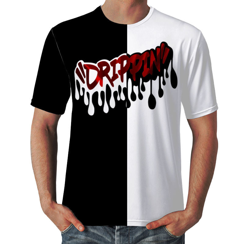 Drippin' Black and White T-shirt