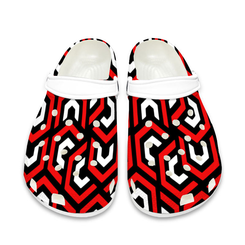 Amazing Red Crocs Shoes