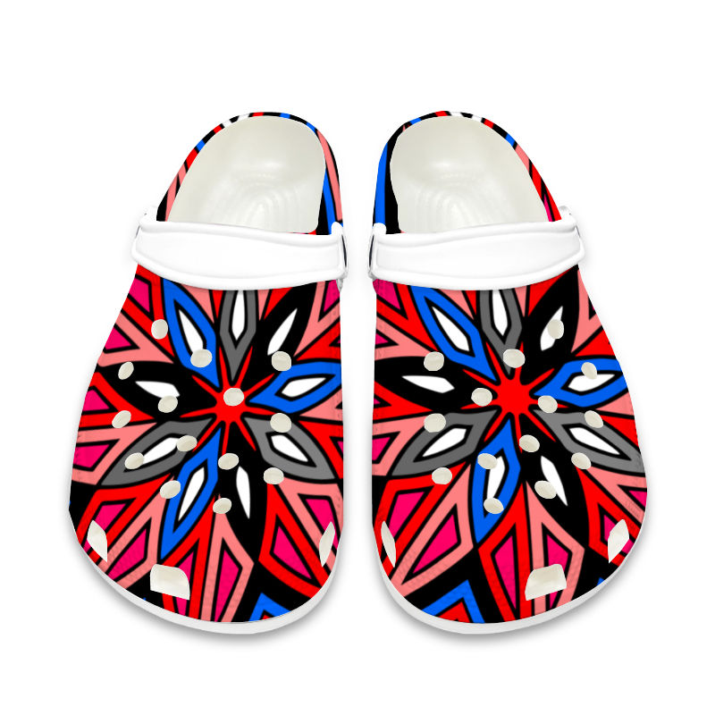 Red Spider Crocs Shoes