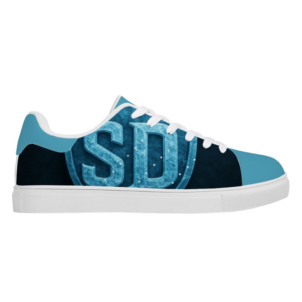 Slightly Diff-rent Blue Glacier Casual Sneakers (Light Blue)