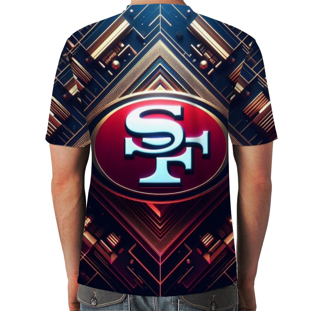 49ers Inspired 3D T-Shirt
