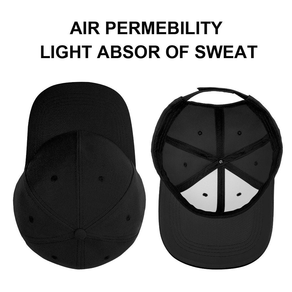 Create Your Own Baseball Cap (front print only)