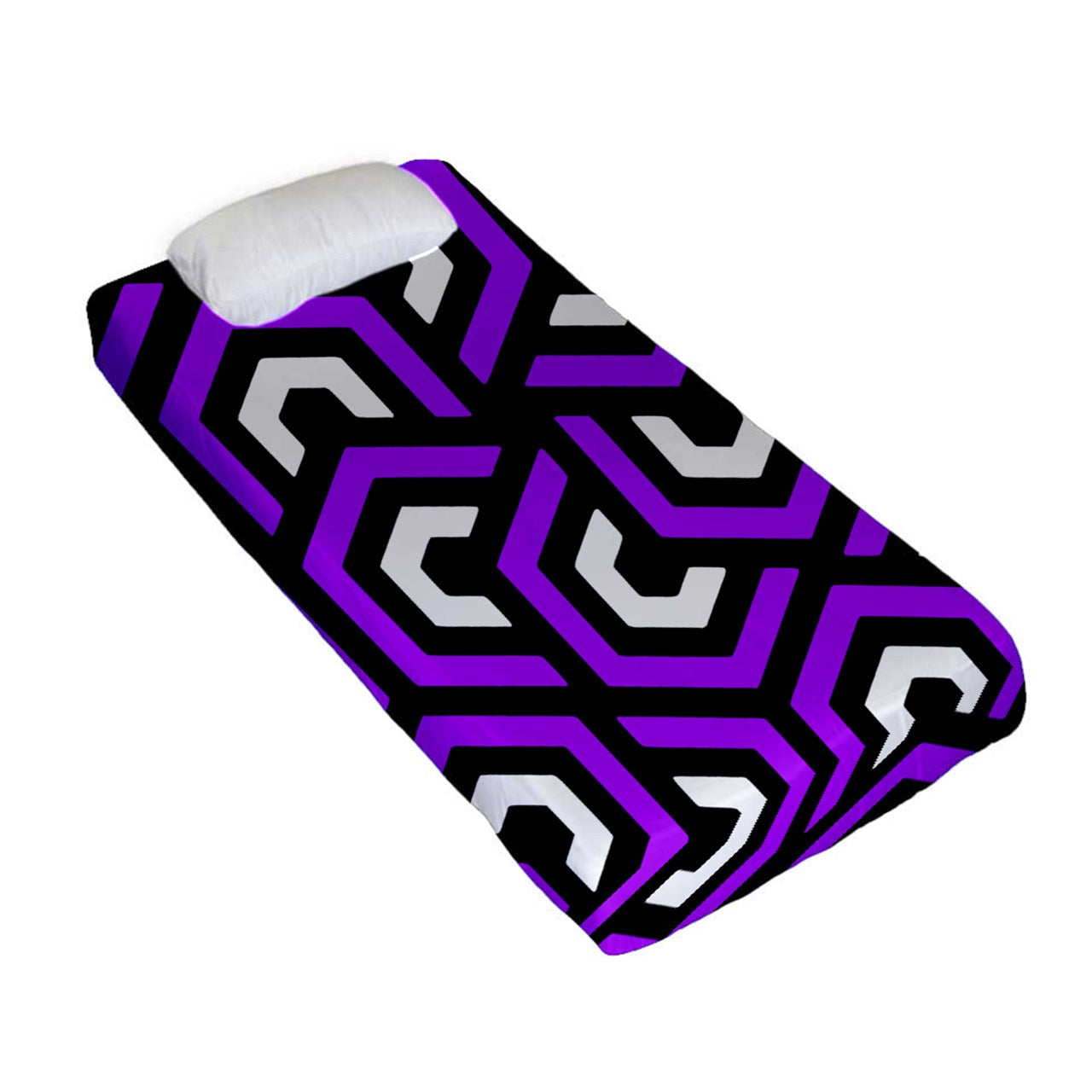 Amazing Lilac Fitted Sheet (Twin Size)
