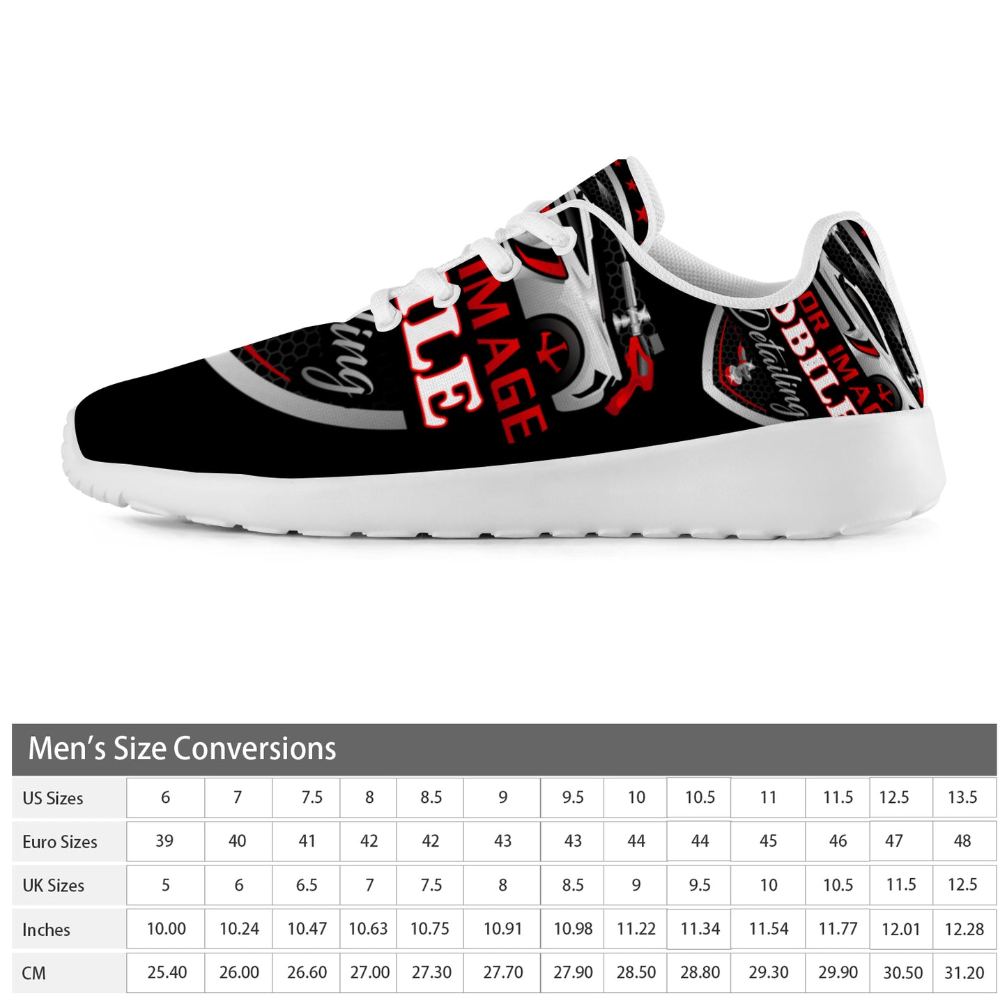 Mirror Image Mobile Detailing Men's Athletic Shoes