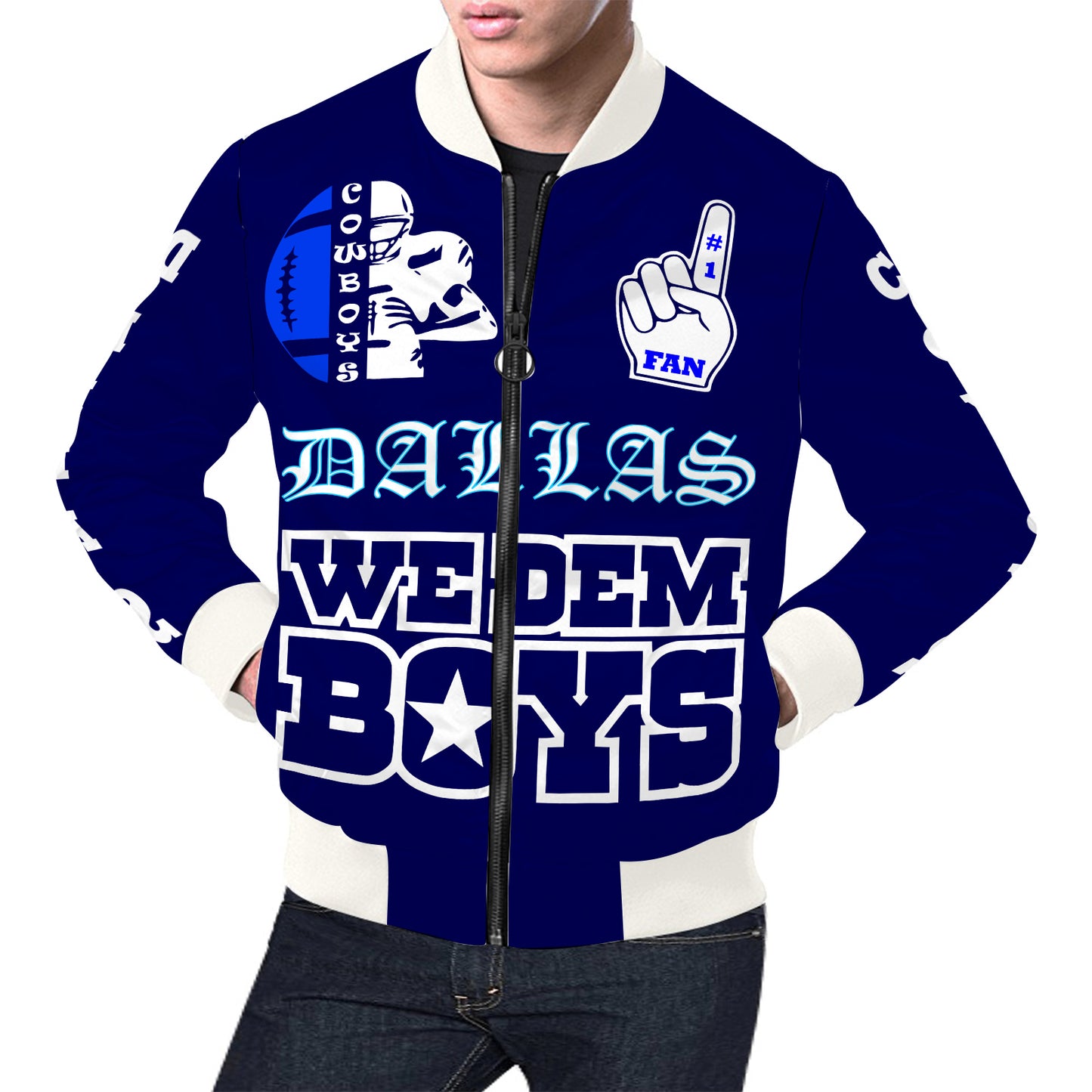 Cowboys Inspired T1 Casual Jacket (Model H19)