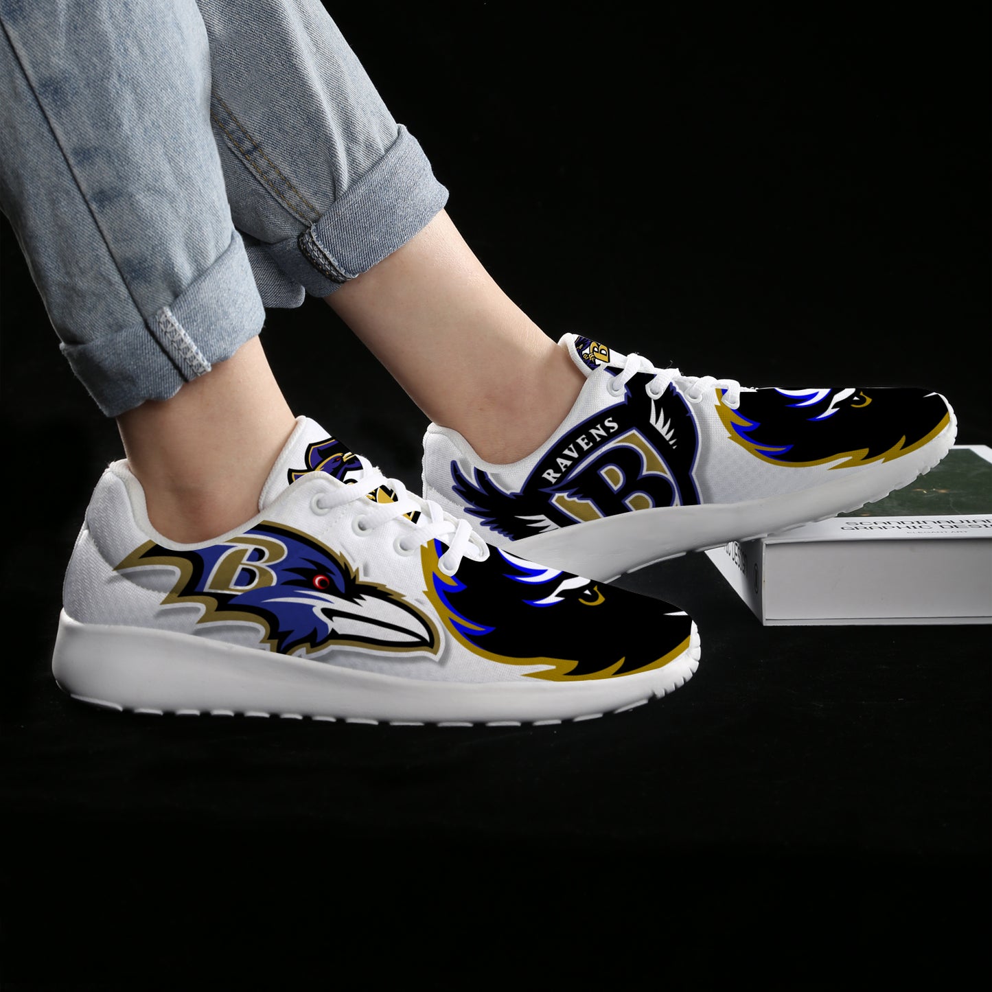 Ravens Inspired Athletic Shoes