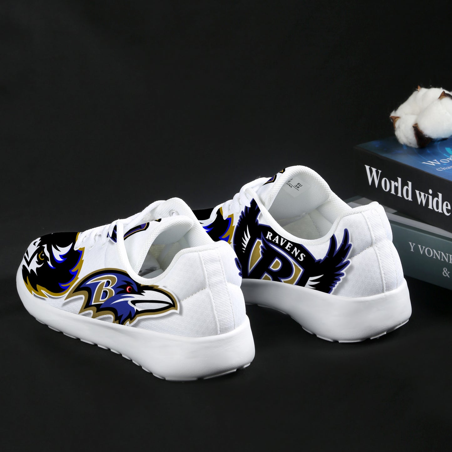 Ravens Inspired Athletic Shoes