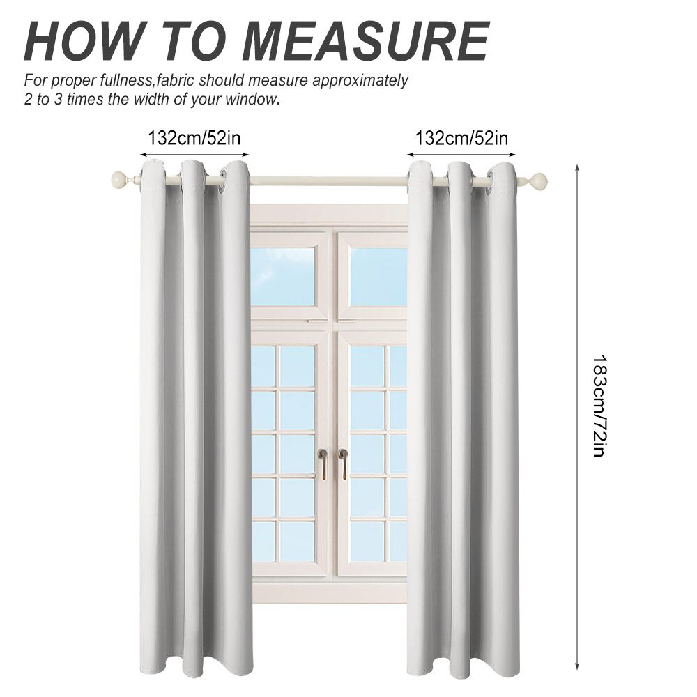 Create Your Own Curtains (2 Pieces)