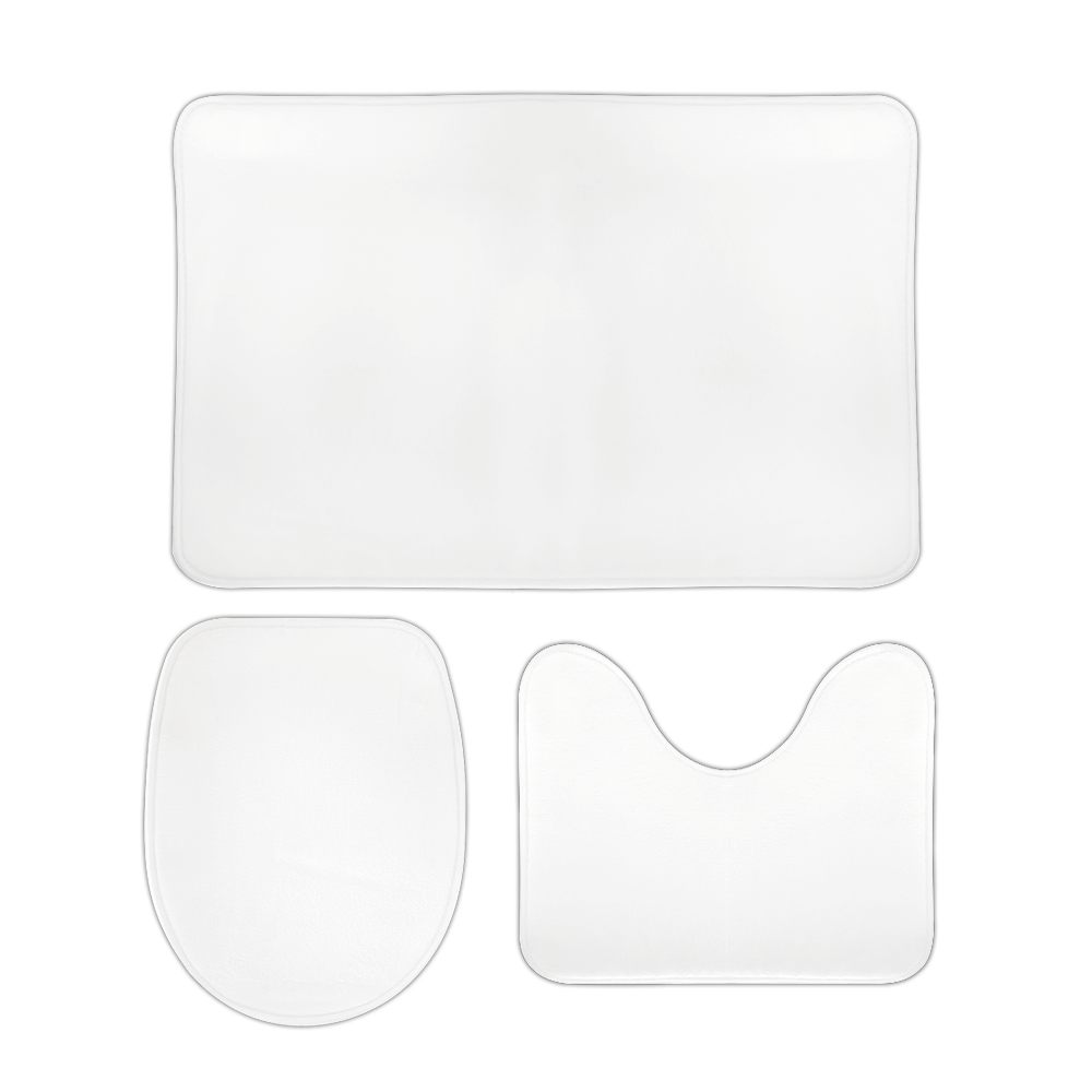 Create Your Own Bathroom Floor 3-Piece Rug Set