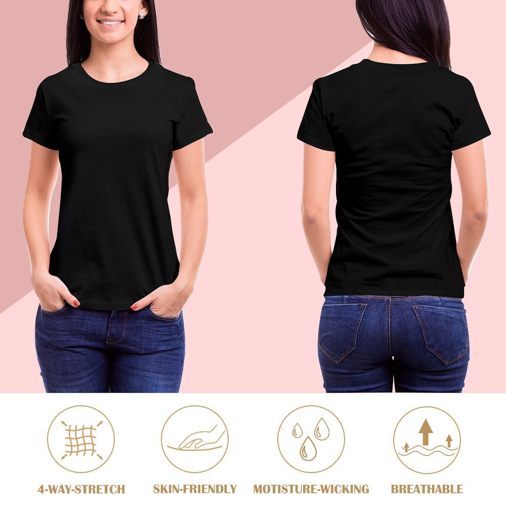 Create Your Own HD Boutique Women's Short Sleeve T-Shirt (Front Print)