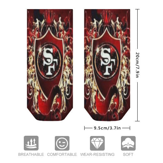 49ers Inspired Socks