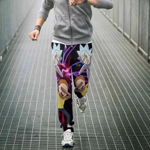 Rick and Morty Inspired 'Dab on Em' Sweatpants