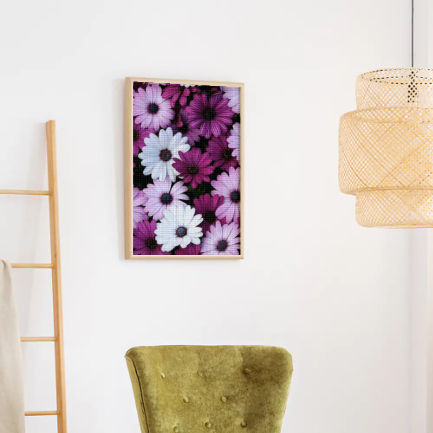 Purple Passion Square Diamond Painting Canvas
