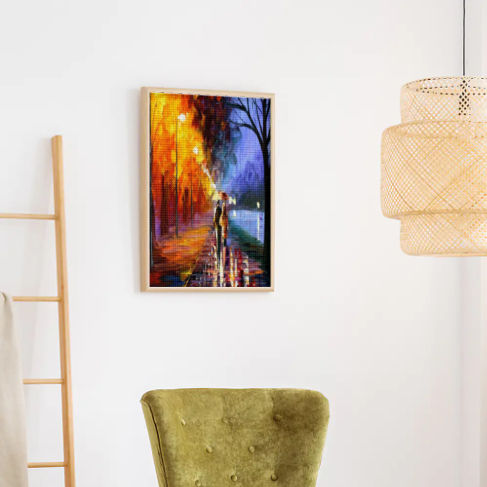 Walk of Love Square Diamond Painting Canvas
